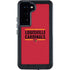 University of Louisville Cardinals Striped Galaxy S24 Waterproof Case